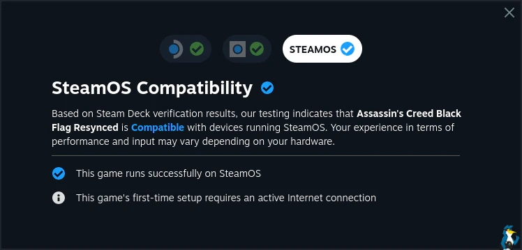 SteamOS compatibility rating SteamOS compatibility rating