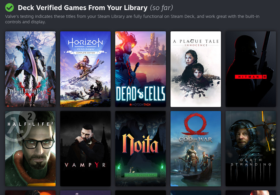 How to check your Steam library for Steam Deck compatibility - Polygon