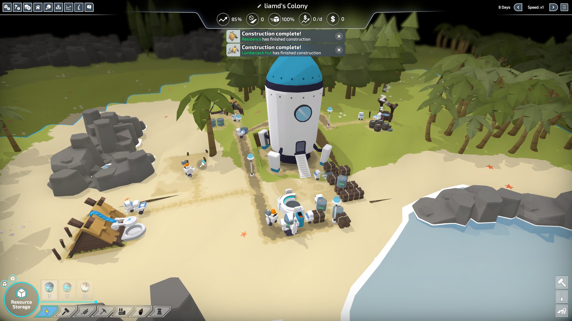 Sweet settlement building game The Colonists gets random maps |  GamingOnLinux