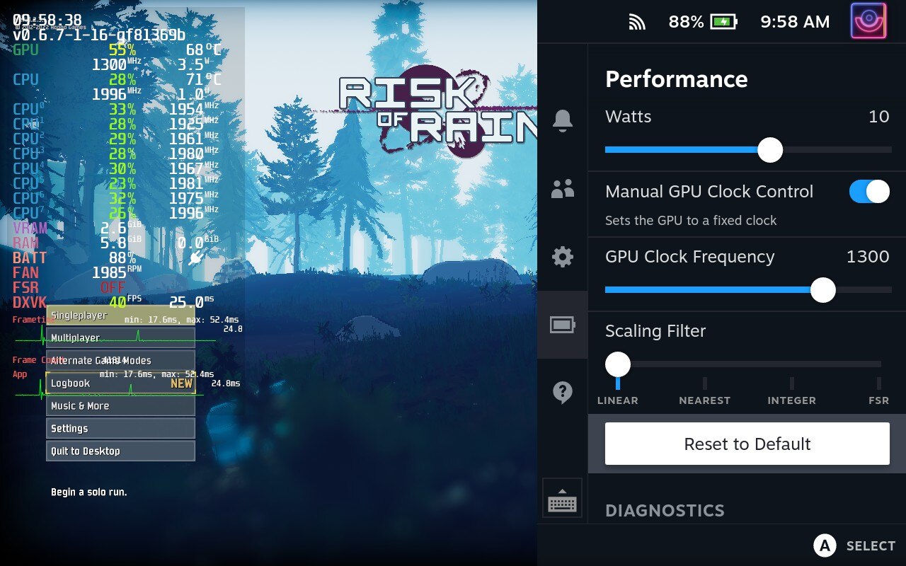 Steam Deck gets per-app performance profiles, hardware survey and loads  more