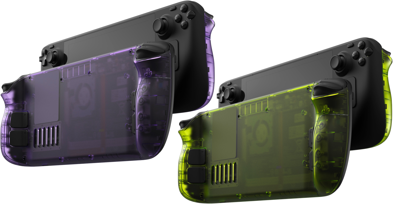 Steam Deck transparent backplates by JSAUX are launching in new colors on  February 27