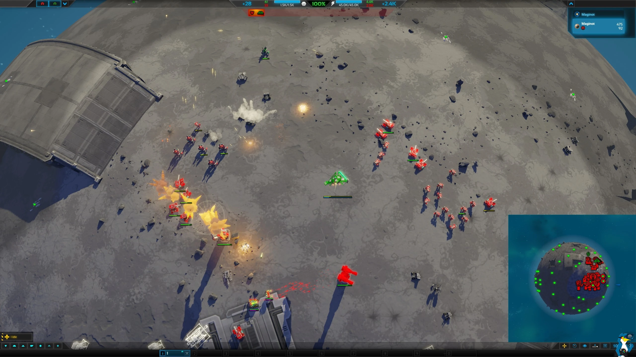 Planetary Annihilation: TITANS on Fedora KDE 44 Planetary Annihilation: TITANS on Fedora KDE 44