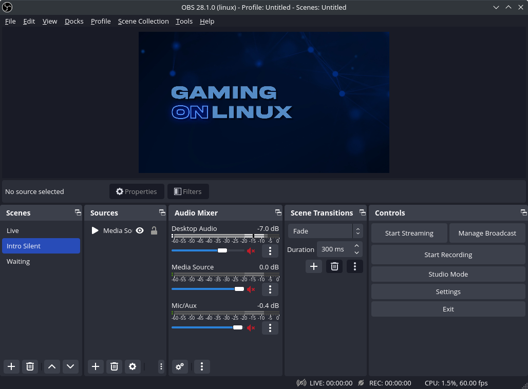 Video Recording App Obs Studio V28 1 Out With Nvenc Changes Gamingonlinux