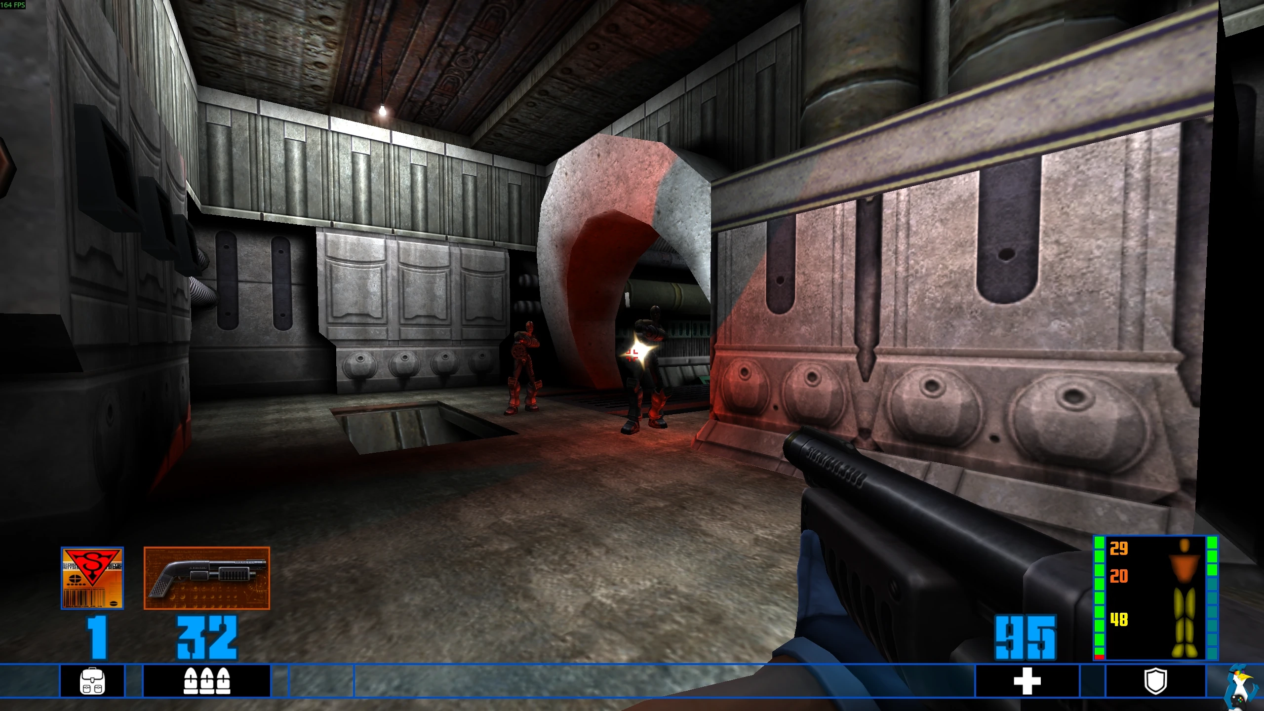 SiN Reloaded screenshot on Fedora KDE SiN Reloaded screenshot on Fedora KDE
