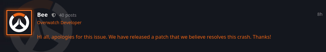 Hi all, apologies for this issue. We have released a patch that we believe resolves this crash. Thanks!