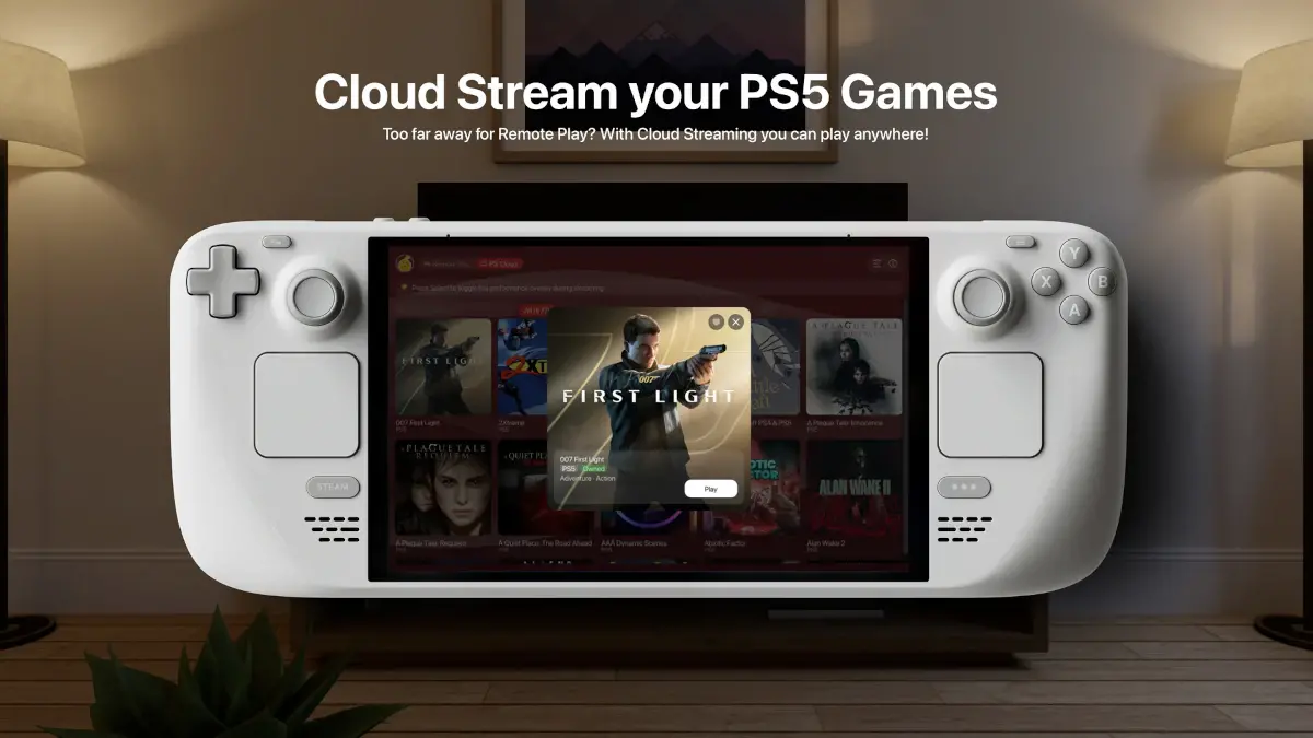 Cloud Stream your PS5 Games Cloud Stream your PS5 Games