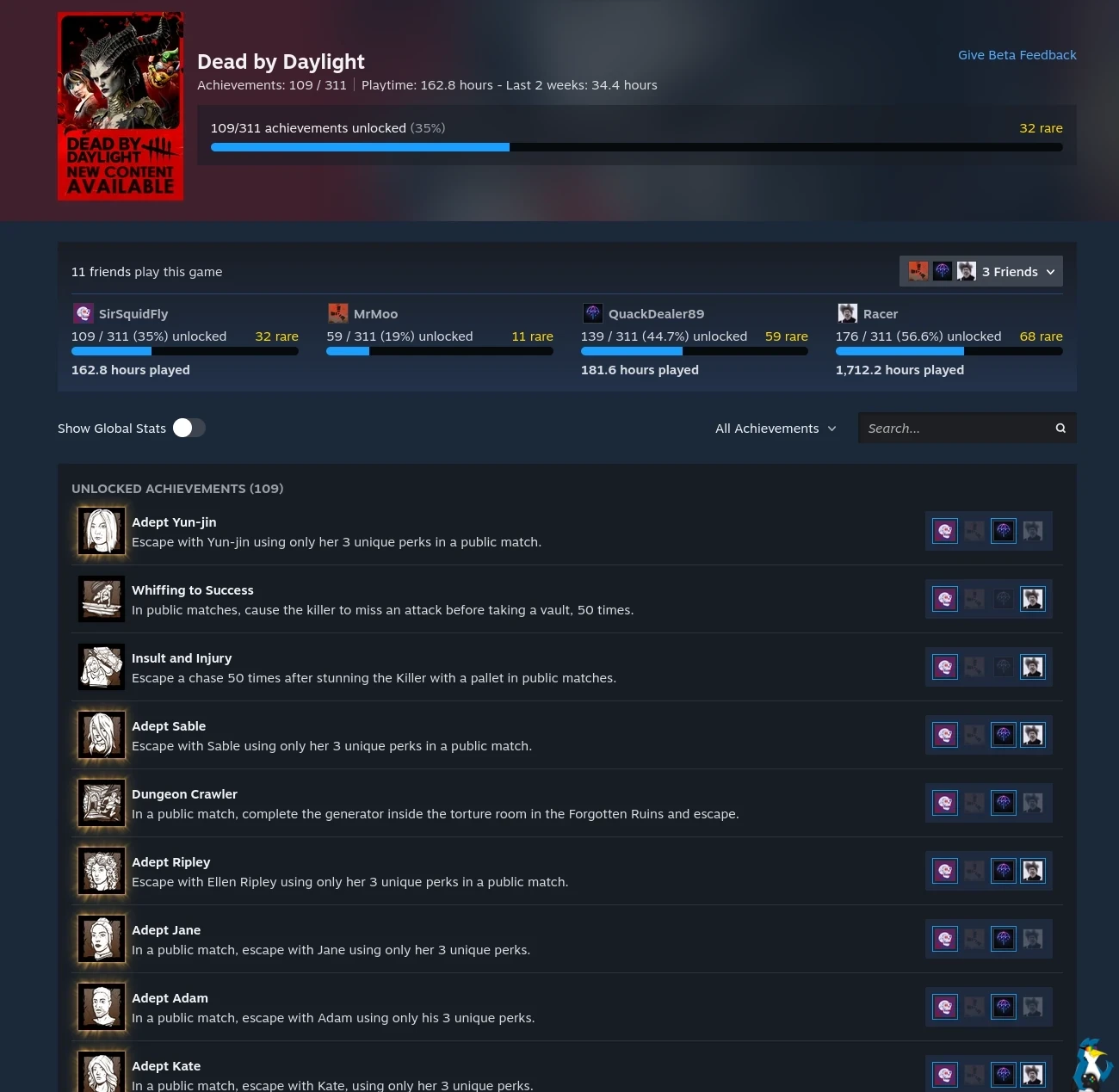 Mls Client Steam Beta for October 15 brings a 64bit Linux client, Achievement Sets ...