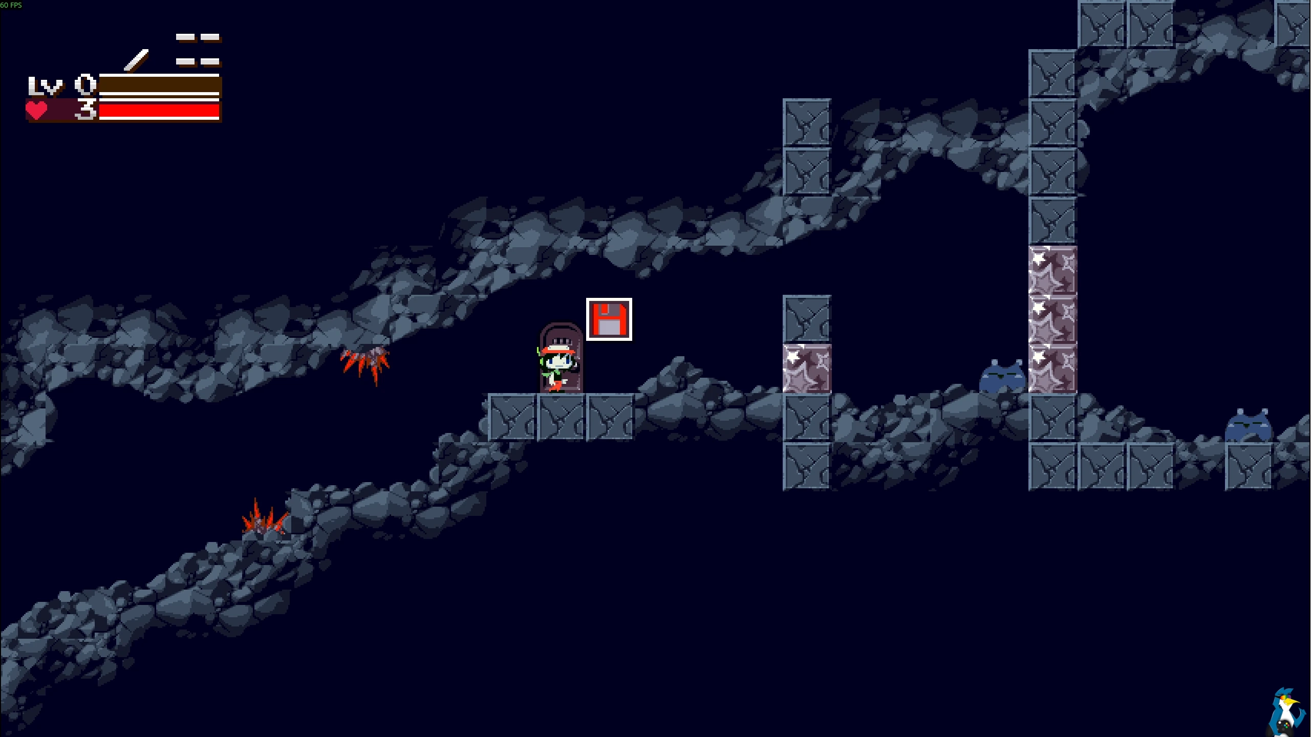 Cave Story+ 2026 running on Linux with Proton