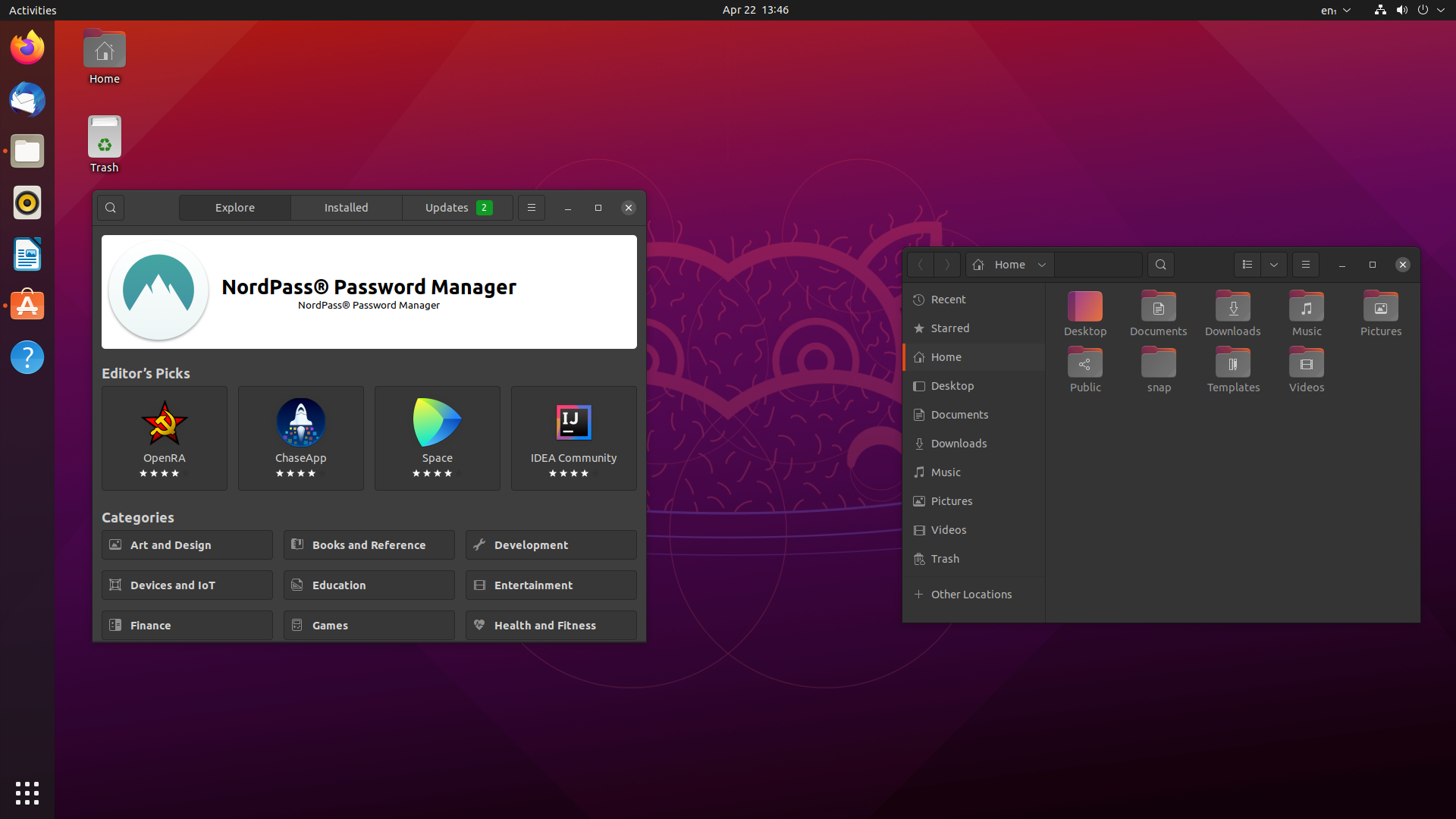 Ubuntu запустить ubuntu desktop