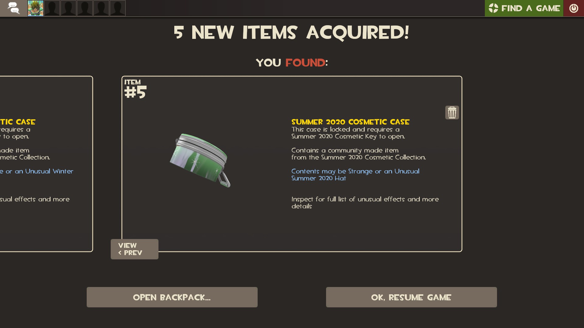 Team Fortress 2 has a new update out with a Summer 2020 Cosmetic Case