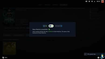 Steam Beta adds Steam Machine Verified information to the interface ...