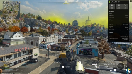 Call of Duty Warzone / GeForce NOW on Pop OS HP Dev One (Ethernet)